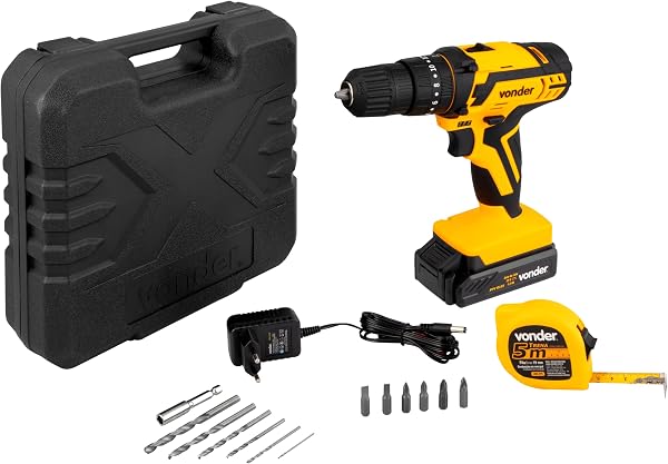 Parafusadeira e Furadeira Vonder 12V Pfv012I