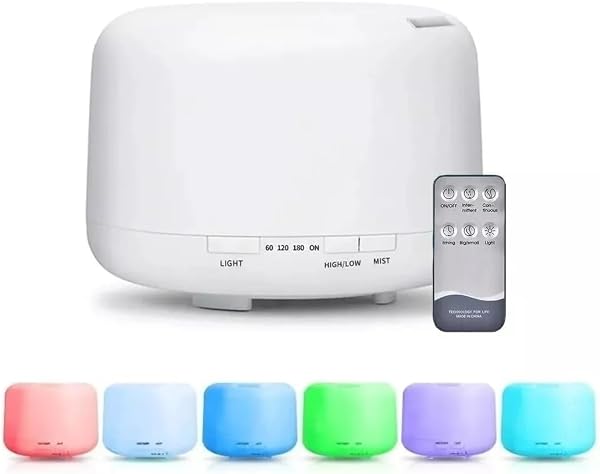 Umidificador Luatek com Purificador e Difusor de Aroma